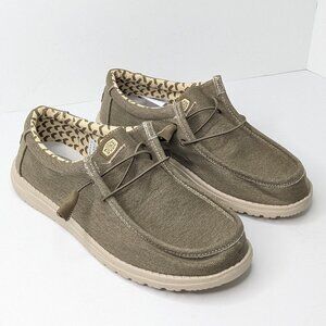 Hey Dude Wally Stretch Casual Shoes, Brown, Men's 11 M